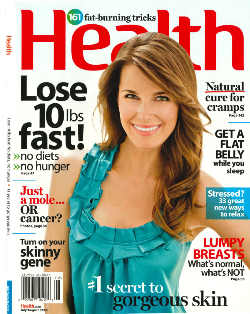 health magazine cover
