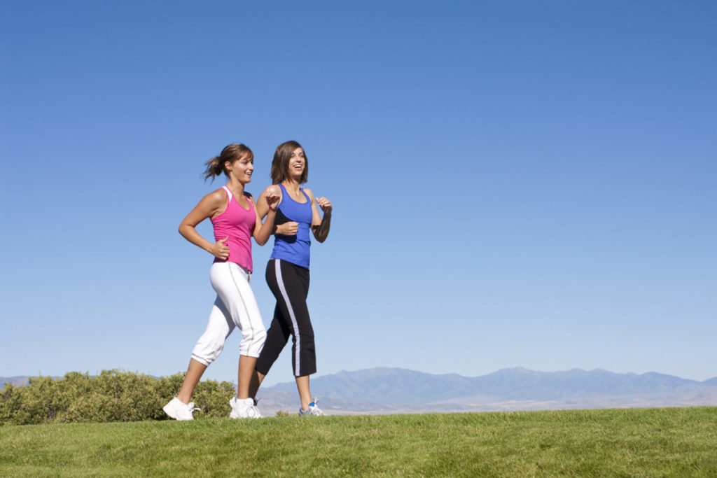 Women Walking, Talking &amp; Exercise
