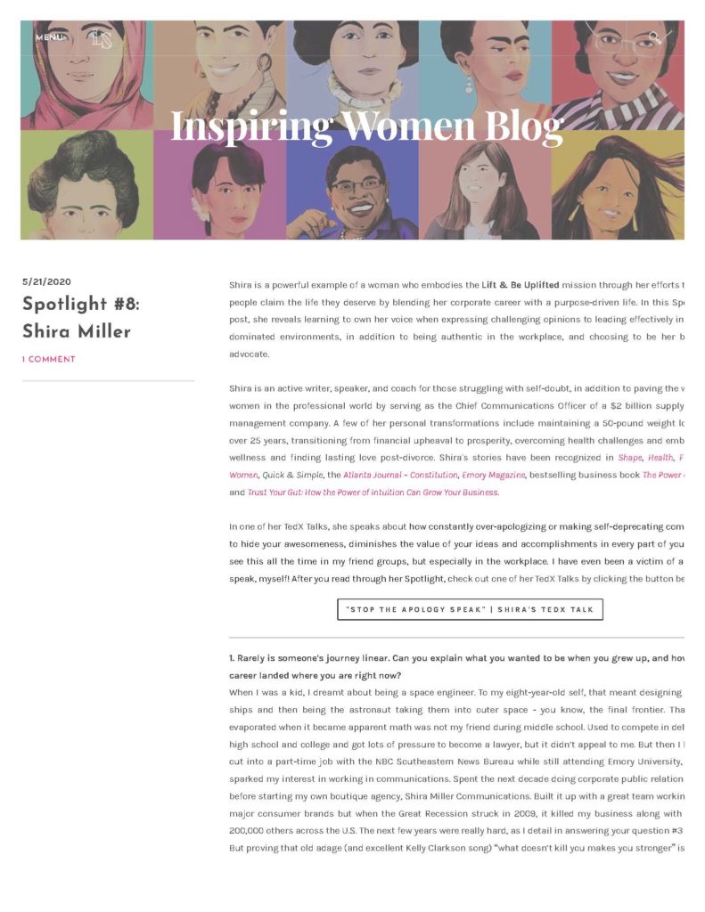 Inspiring Women Blog