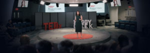 Shira Miller speaking at TEDx